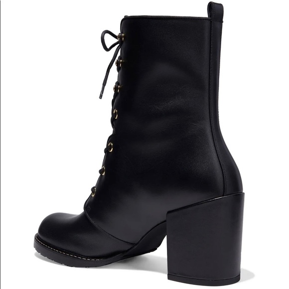 Stuart Weitzman Black Ankle Boots - Picture 2 of 8